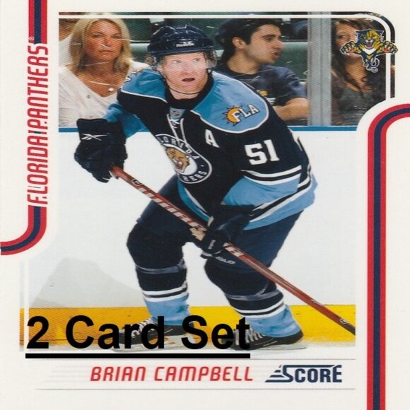 Brian Campbell Hockey Card Collection - Picture 1 of 3